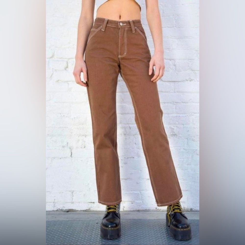 Brandy Melville Brown Jeans